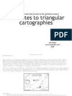 Ana Hupe. Footnotes To Triangular Cartographies. Text by Maykson Cardoso