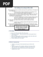 Geriatric Assessment