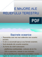 Forme Majore Ale Reliefului Terestru