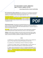 Trastornos Del Comportamiento Asociados A Disfunciones Fisiologicas y A Factores Somaticos Cie 10