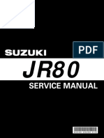 Suzuki JR80 '01 Service Manual