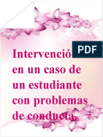 Intervención en Un Caso de Un Estudiante Con Problemas de Conducta Original