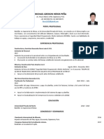 Modelo de CV para Egresados