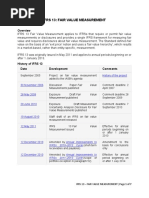 PFRS 13 - Fair Value Measurement