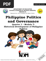 Philippine Politics and Governance