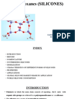 Polysiloxanes (SILICONES) : Garima Dwivedi 2K19/PTE/01