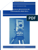 Problemas Resueltos de Topografía Práctica 2ed Jacinto Santamaría Peña 1999 86pp PDF