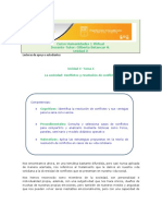 Unidad 3 Tema 5 La Resolución de Conflictos-Teoría y Práctica