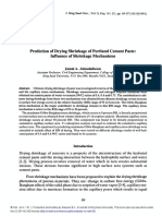 Prediction of Drying Shrinkage of Portland Cement Paste: Influence of Shrinkage Mechanisms