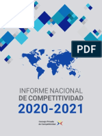 Informe Nacioanl de Competitividad 2020-2021