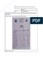 Form 3. LAC Session Report - Mio