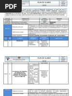 Plan de Clases