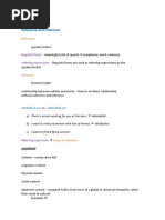 Reference, Inference, YULE, Ch.3, Class Notes