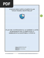 Plan de Contingencia Académica Covid 19 Uepjmm 2.0