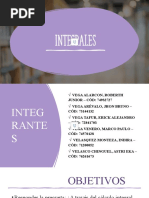 Exposición de Integrales