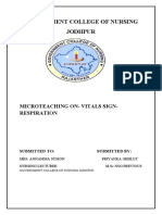 MT Vitals Signs - Respiration