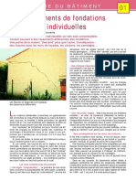 01 - Les Mouvements Des Fondations de Maisons Individuelles (Tassements Courants)