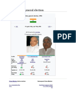 Indian General Election, 1996