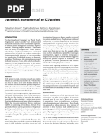 Anaesthesia: Update in