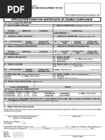 Application Form For Certificate of Zoning Compliance-Revised by TSA-Sept 4, 2020 PDF