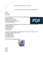 Latihan Soal PAS Prakarya Kelas VIII Semester 1