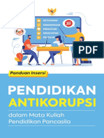 Insersi Pendidikan Antikorupsi Dalam Mata Kuliah Pendidikan Pancasila