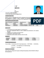 Md. Fokhorujjman: Curriculum Vitae of