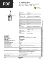 Telemecanique XCKMR54D1H29 Datasheet PDF