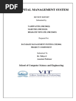 Hospital Management System: School of Computer Science and Engineering