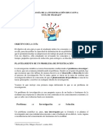 Guia para Trabajar El Planteamiento de Un Problema de Investigacion