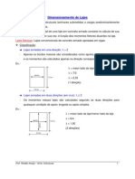 Calculo Da Laje M3