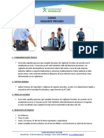 Curso Vigilante Privado OS10