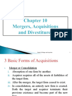 6.MAF 603 CH 10 - Mergers, Acquisitions and Divestitures