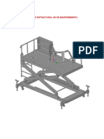 Análisis Estructural Jig de Mantenimiento