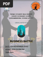 Business Battle Brochure 