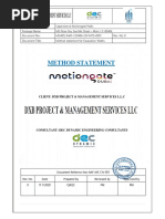 Method Statement For Excavation Works