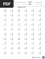 Multi Times Table