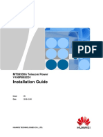 MTS9300A V100R002C01 Telecom Power Installation Guide