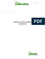 Worksheet On Circular Measure (Course Book) P1.