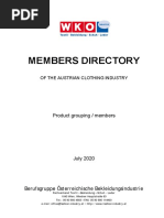 Austria Clothing Industry Directory 7 2020 Y1I1I PDF