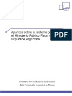 Organigrama Penal de La Justicia Argentina PDF