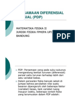 PERSAMAAN DIFERENSIAL PARSIAL (PDP) New (Compatibility Mode)