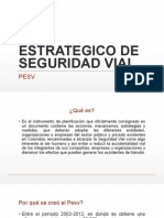 Plan Estrategico de Seguridad Vial