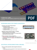 Altair Flux™ Peec Conductor Impedance & Near Field Simulation