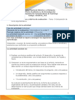 Guia de Actividades y Rúbrica de Evaluacióarea 3 - Lectura Crítica - Composición de Texto Argumentativo.