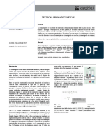 INFORME Tecnicas Cromatograficas