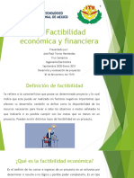 2.3 Factibilidad Economica y Financiera