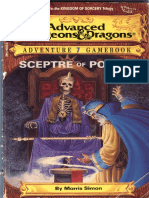 AD&D Adventure Gamebooks Sceptre of Power PDF