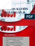 Kelompok 2 (Kation Golongan Ii) Revisi