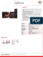 Msi b450 Gaming Plus Datasheet PDF